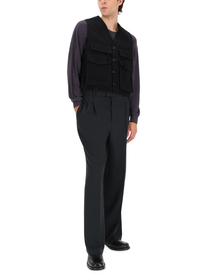 Lemaire Gilet - Black | Wanan Luxury