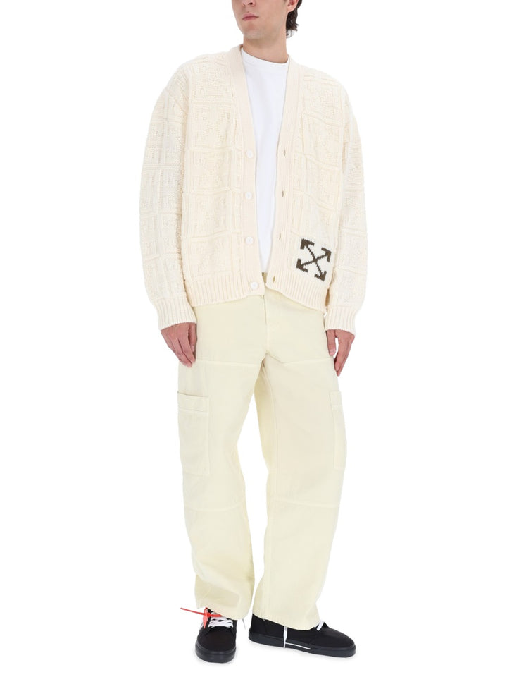 Off-White Pants - Beige | Wanan Luxury
