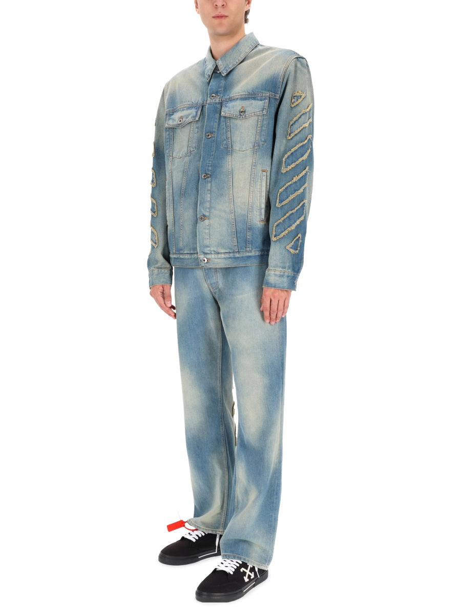 Off-White Shirts - Blue | Wanan Luxury