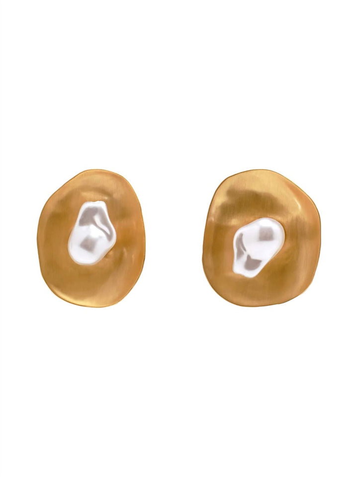 Cult Gaia Earrings - Gold | Wanan Luxury