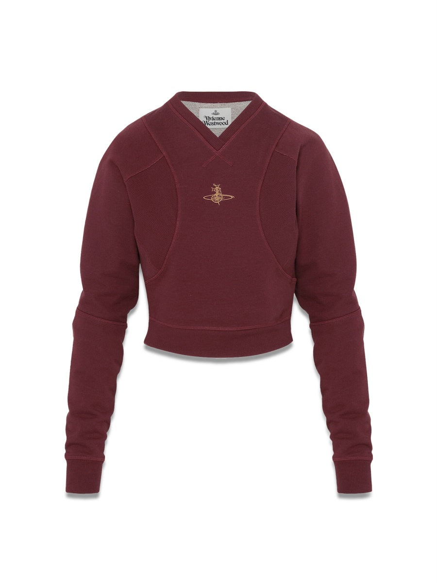 Vivienne Westwood Sweatshirts - Burgundy | Wanan Luxury