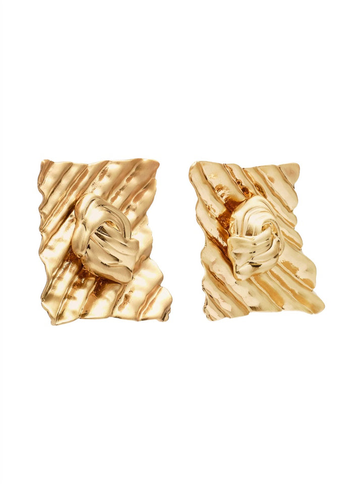 Cult Gaia Earrings - Gold | Wanan Luxury