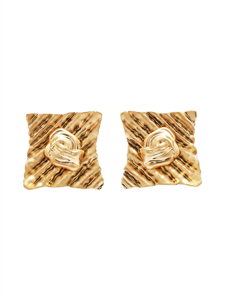 Cult Gaia Earrings - Gold | Wanan Luxury