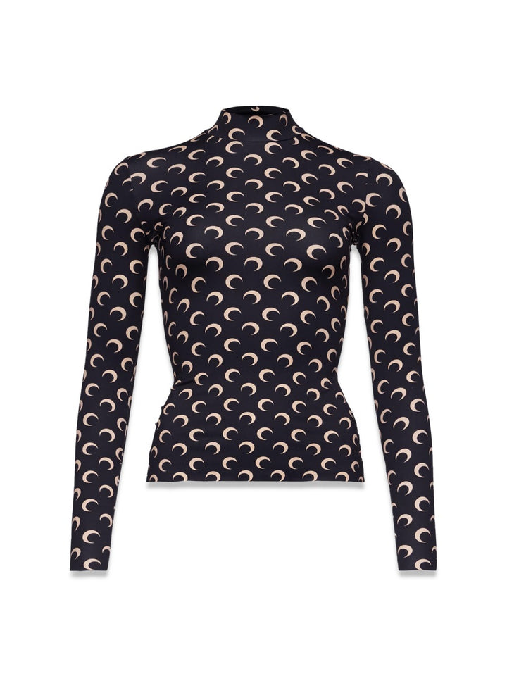 Marine Serre Tops - Black | 4bdb3a30a2ab770f763ce415781deed8cb7b24fa