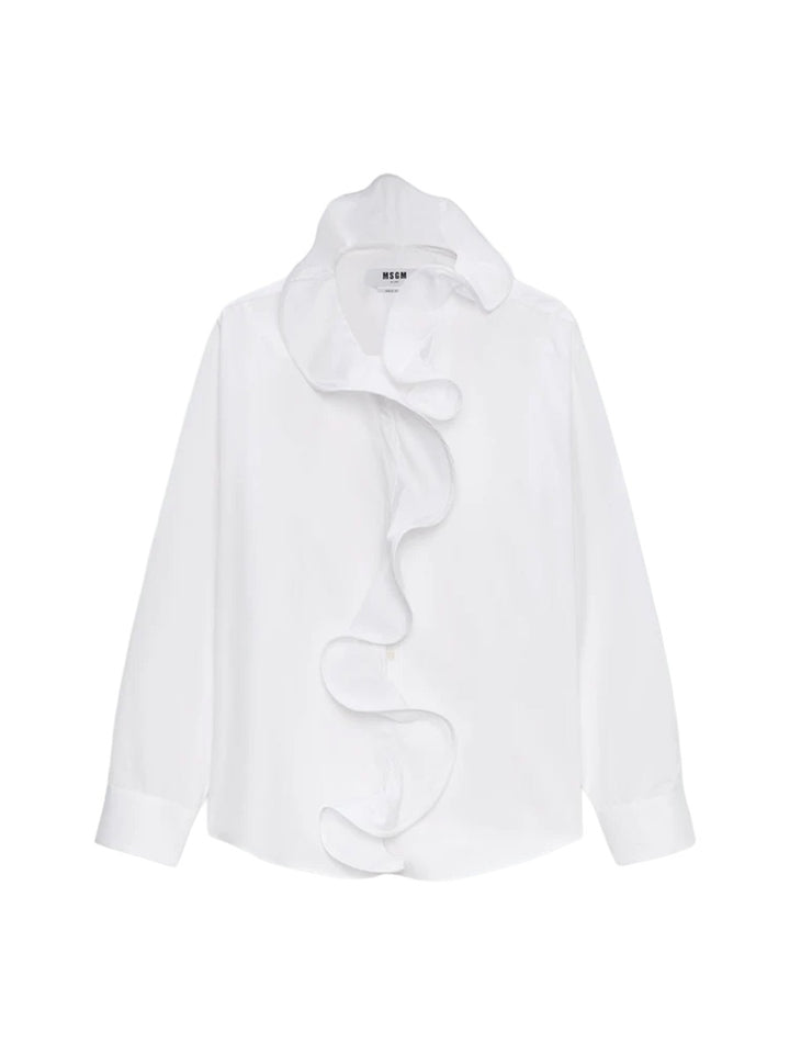 MSGM Shirts - White | Wanan Luxury