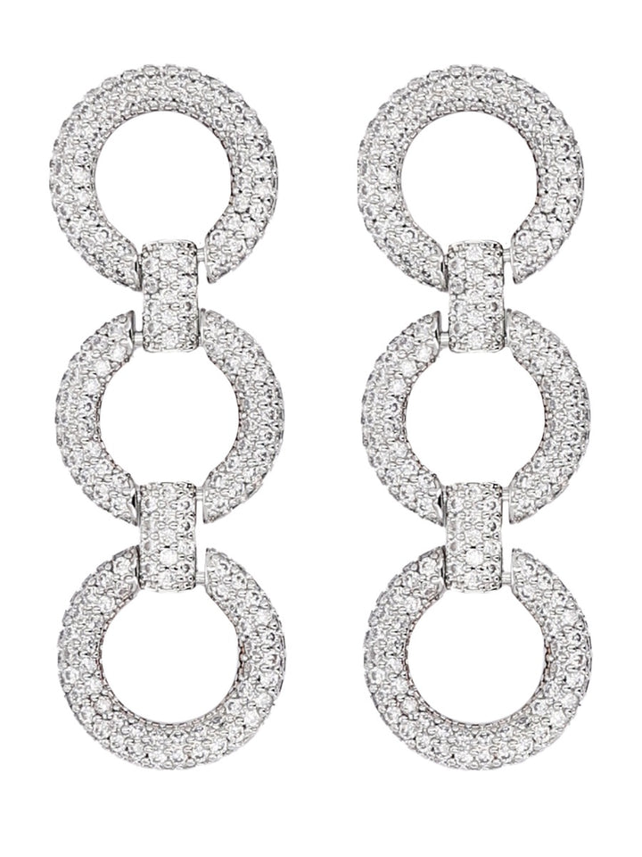 Self-Portrait Earrings - Silver | Wanan Luxury