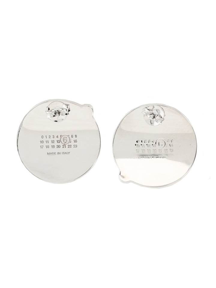 MM6 Maison Margiela Earrings - Silver | Wanan Luxury