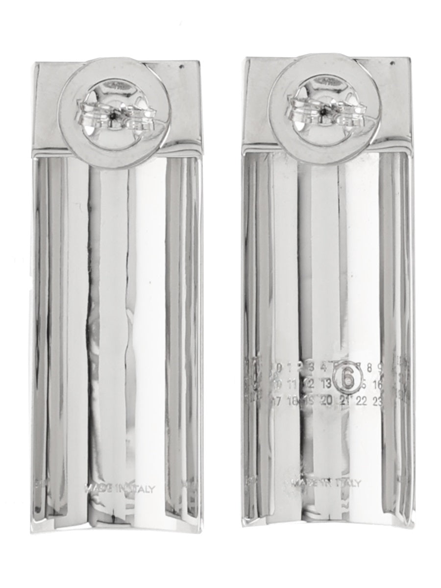 MM6 Maison Margiela Earrings - Silver | Wanan Luxury