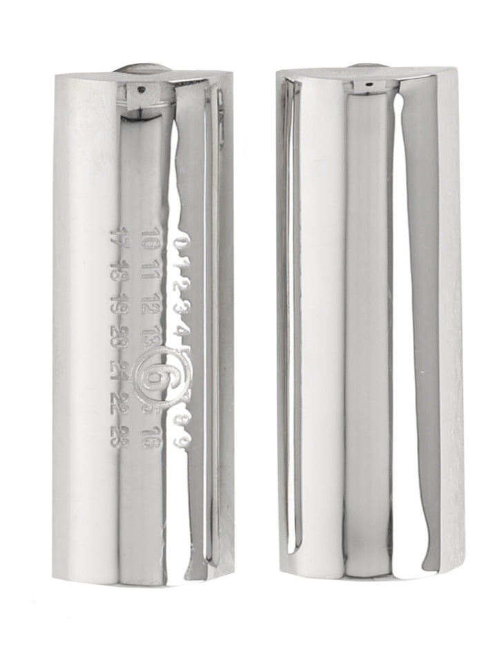 MM6 Maison Margiela Earrings - Silver | Wanan Luxury