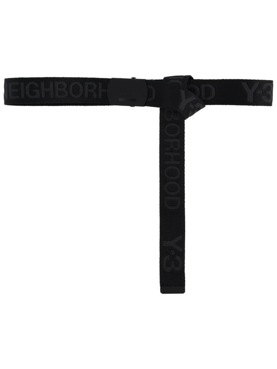 "Y-3 X Neighborhood" Logo Belt