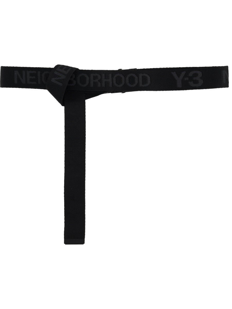 Y - 3 NEIGHBORHOOD Belts - Black | Wanan Luxury