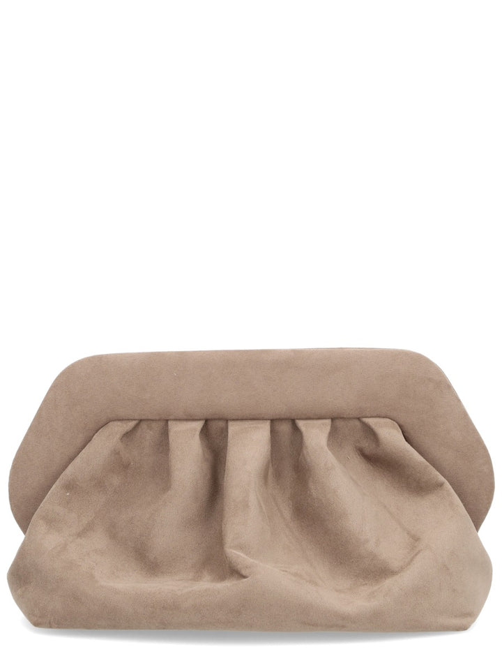 Themoirè Clutch Bags - Grey | Wanan Luxury