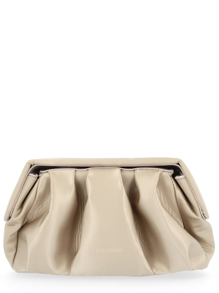Themoirè Hand Bags - Beige | Wanan Luxury