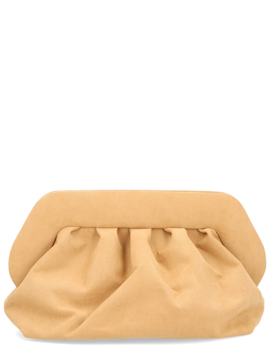 Themoirè Clutch Bags - Beige | Wanan Luxury