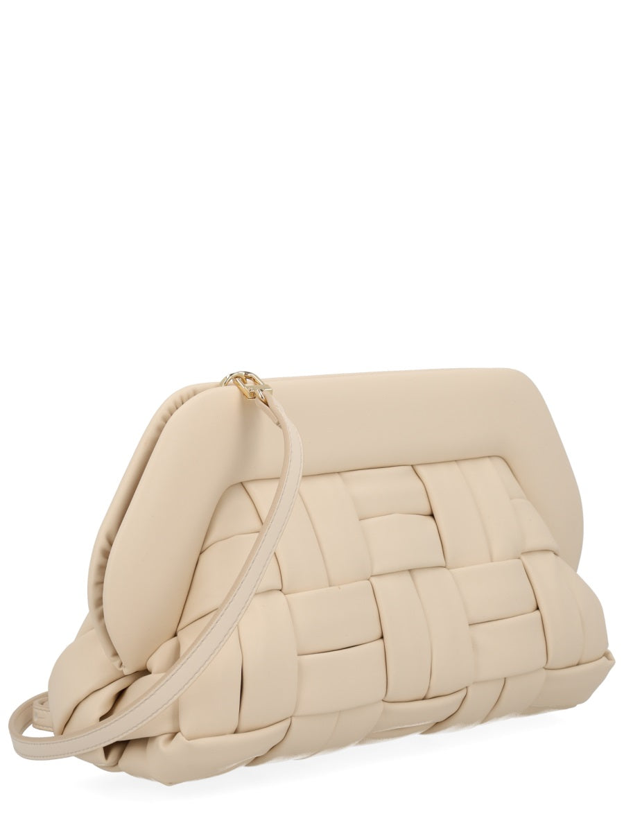 Themoirè Clutch Bags - White | Wanan Luxury