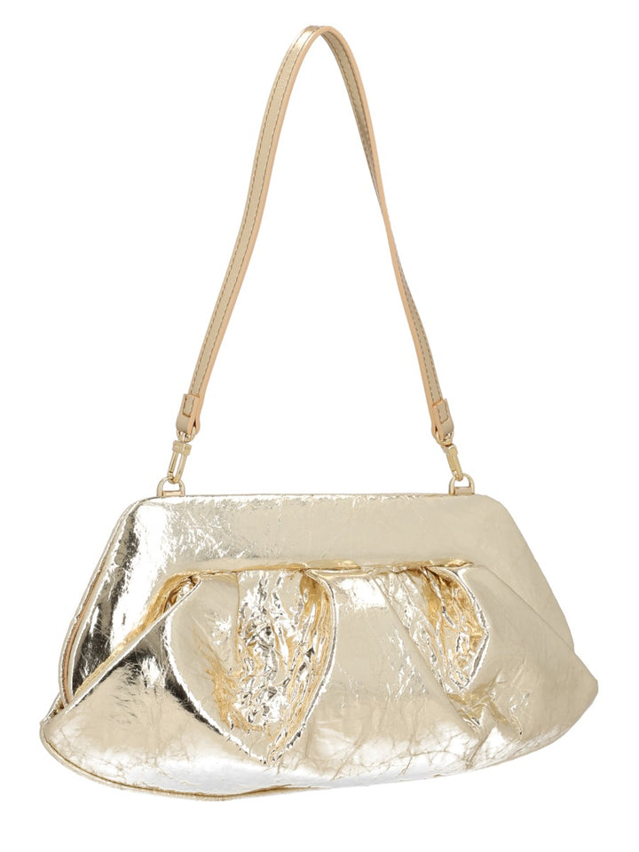 Themoirè Shoulder Bags - Gold | Wanan Luxury