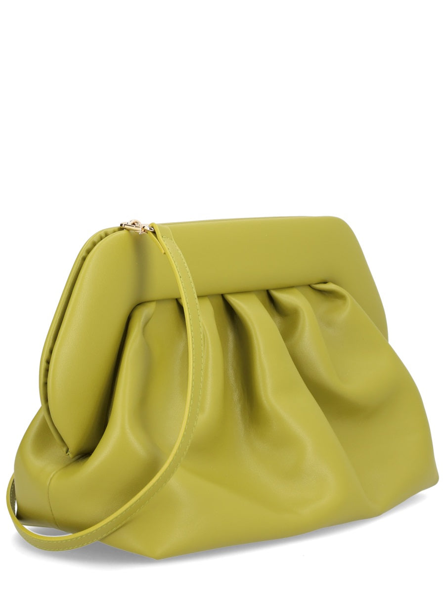 Themoirè Clutch Bags - Green | Wanan Luxury