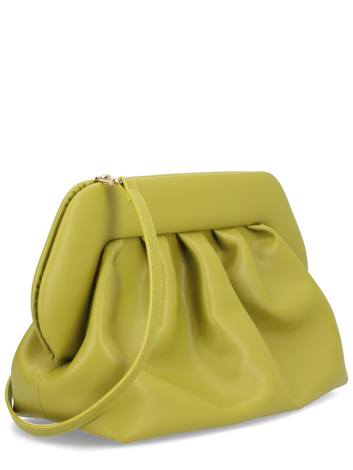 Themoirè Clutch Bags - Green | Wanan Luxury