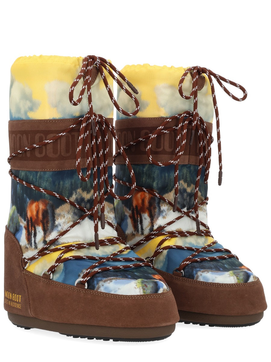 MOON BOOT PER GUEST IN RESIDENCE Boots - Brown | Wanan Luxury