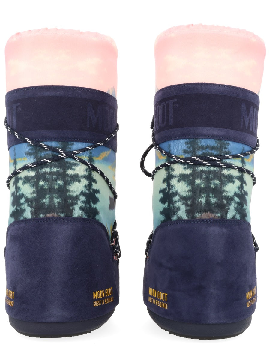 MOON BOOT PER GUEST IN RESIDENCE Boots - Blue | Wanan Luxury