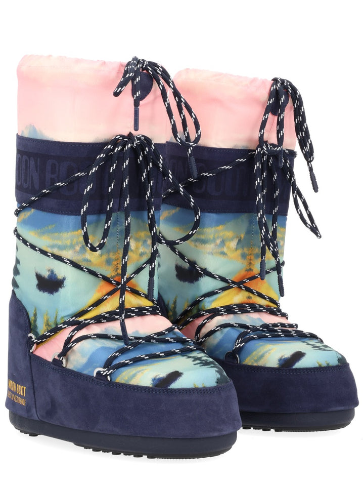 MOON BOOT PER GUEST IN RESIDENCE Boots - Blue | Wanan Luxury