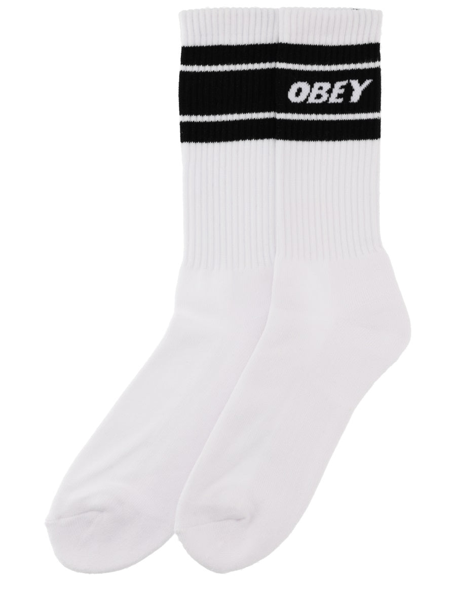 Obey Socks - White | Wanan Luxury
