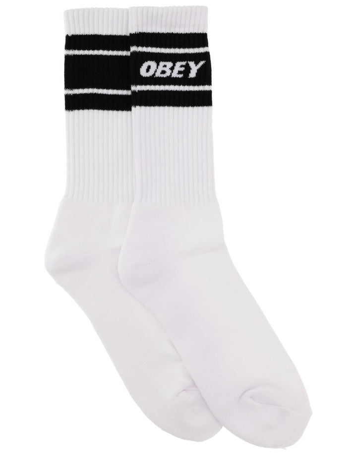 Obey Socks - White | Wanan Luxury