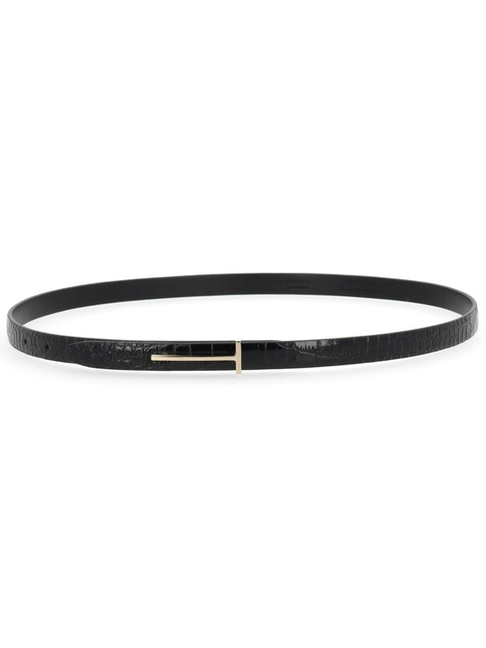 Thin Leather Belt