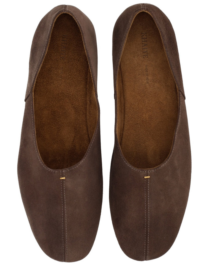 Khaite Flat Shoes - Brown | Wanan Luxury