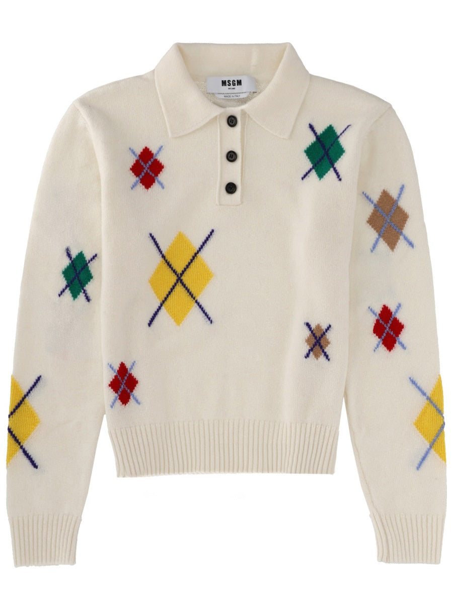 MSGM Sweaters - White | Wanan Luxury