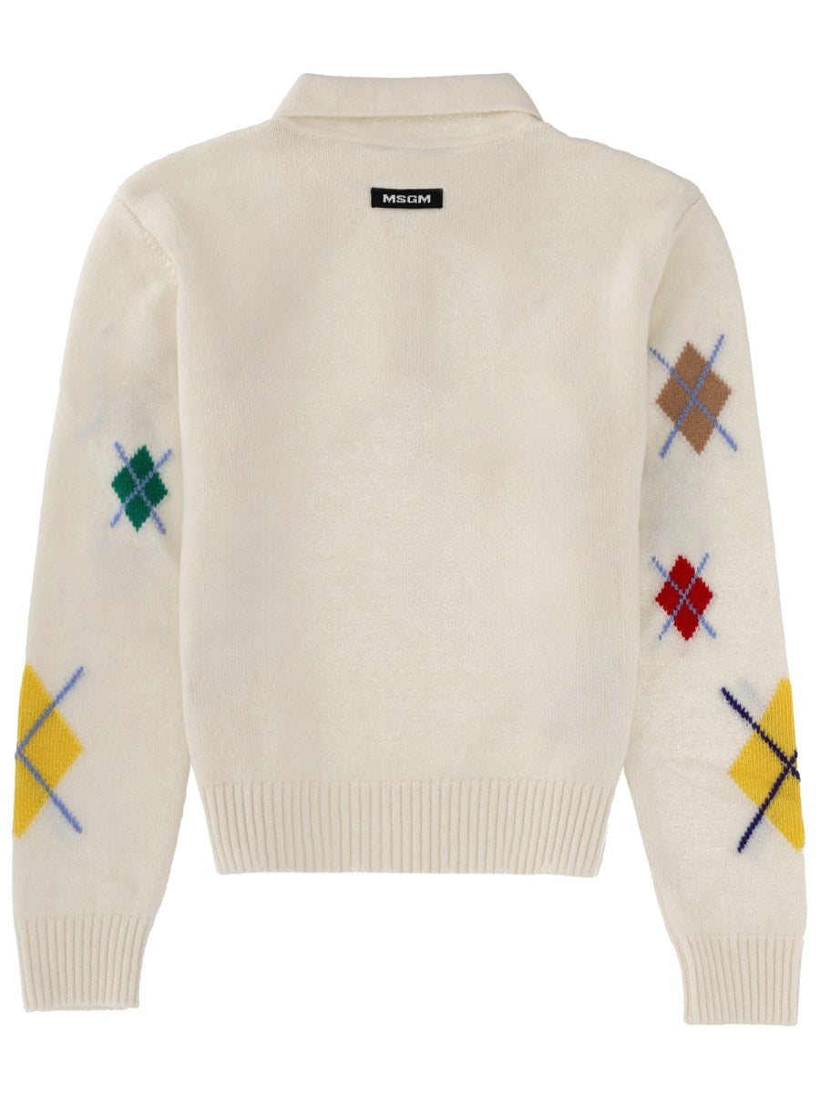 MSGM Sweaters - White | Wanan Luxury
