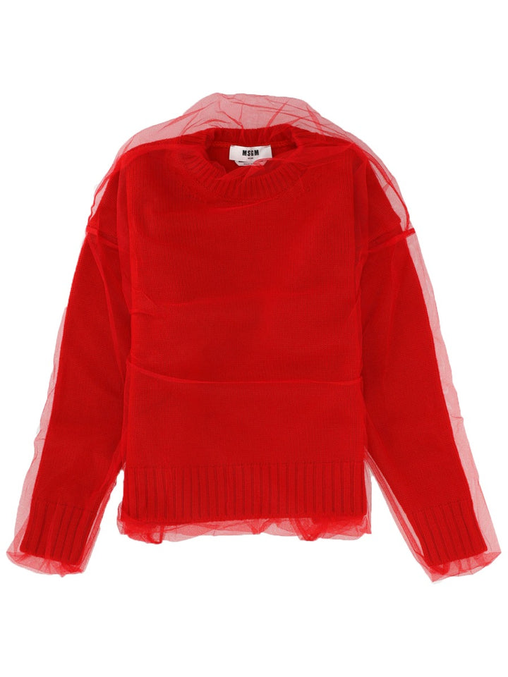 MSGM Sweaters - Red | Wanan Luxury