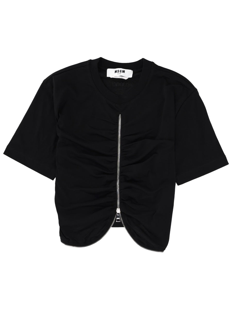 MSGM T shirts - Black | Wanan Luxury