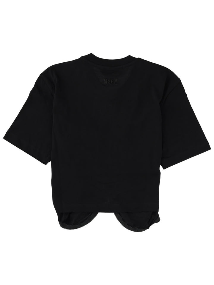 MSGM T shirts - Black | Wanan Luxury