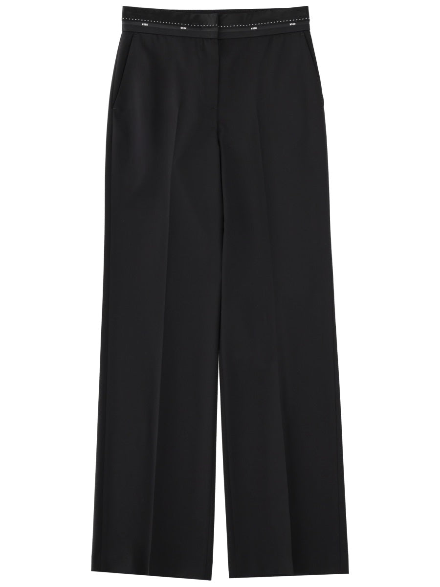 MSGM Pants - Black | Wanan Luxury