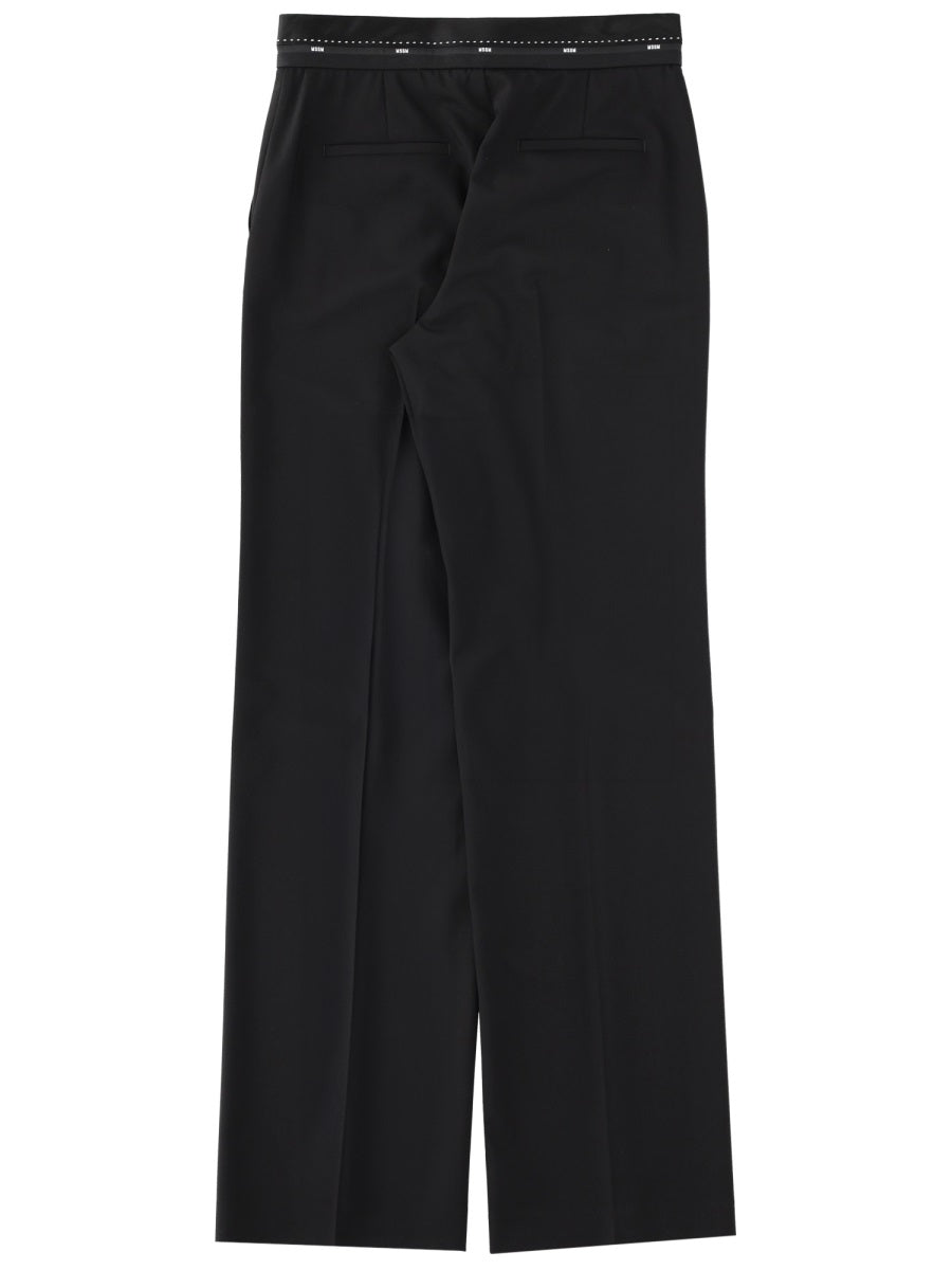 MSGM Pants - Black | Wanan Luxury