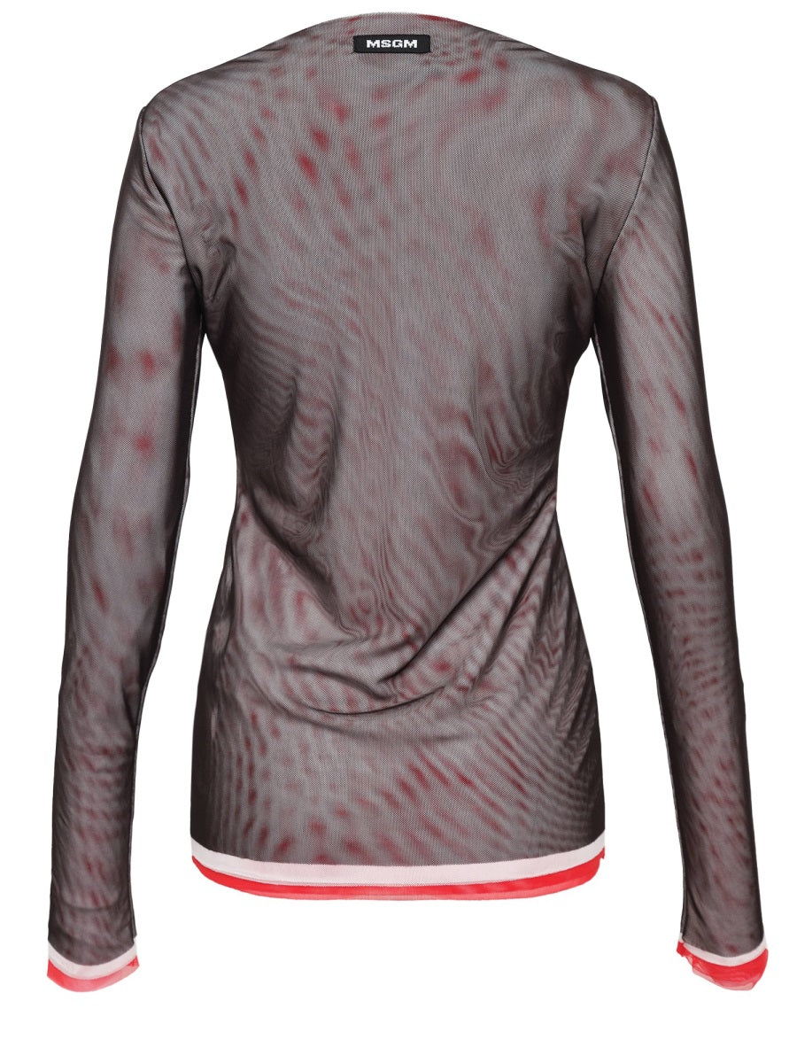 MSGM Tops - Black | Wanan Luxury