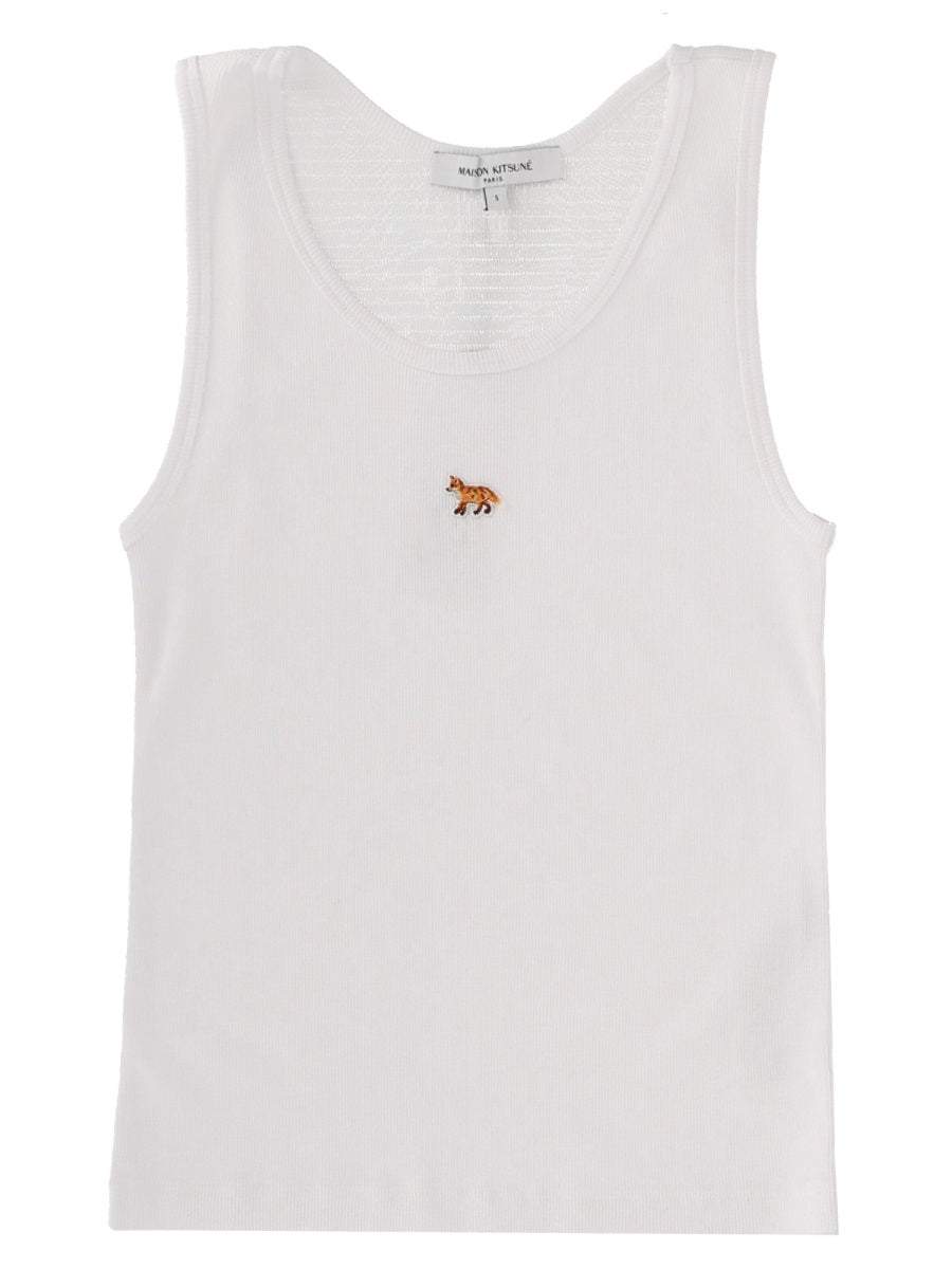 Maison Kitsuné Tops - White | Wanan Luxury