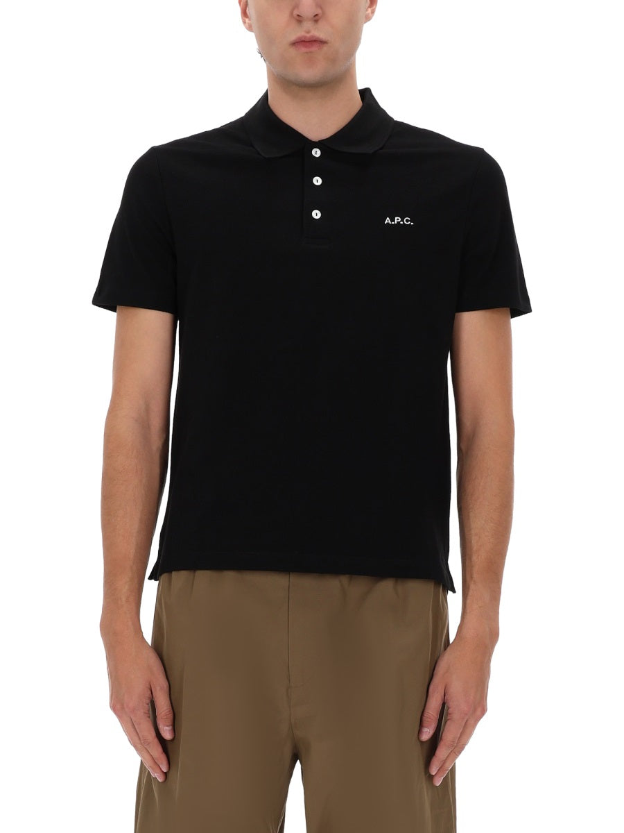 A.P.C. Polo - Black | ef0311fe8424a8b44828c7cd3211263cf4b862f3
