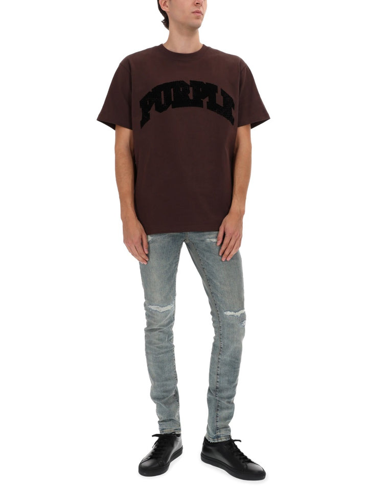 Purple Brand T shirts - Brown | 1282417f0936f3d9145fa31764df463a3af412b0
