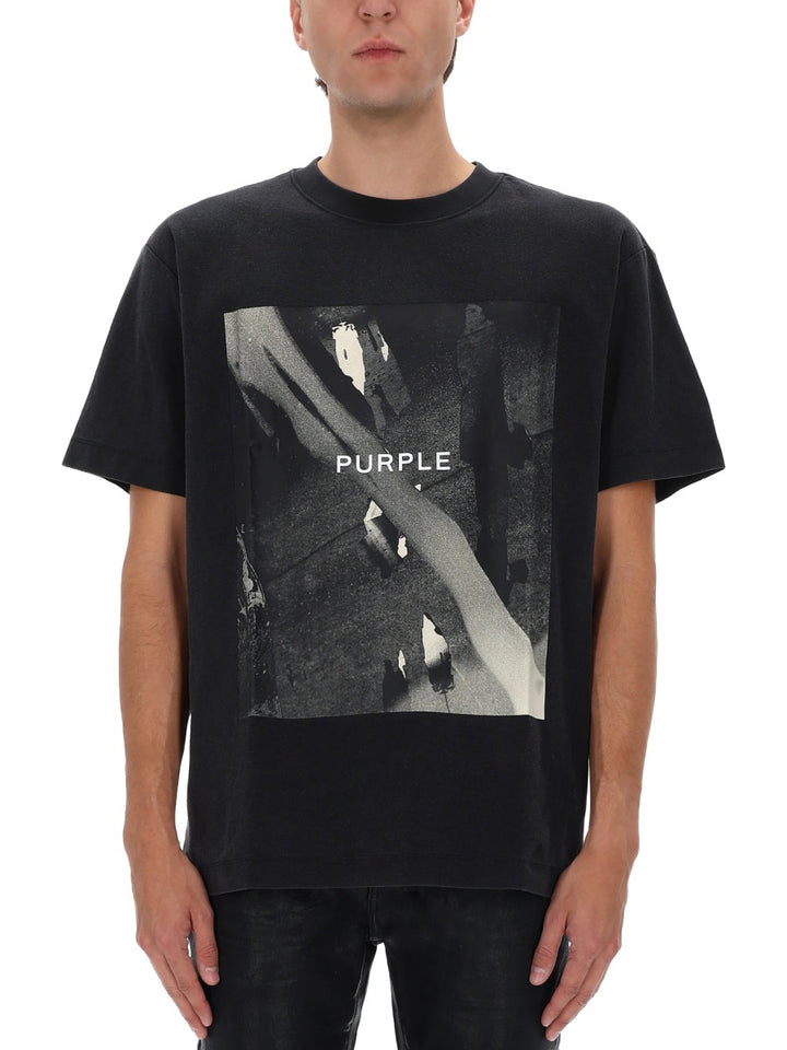 Purple Brand T shirts - Black | 85a65010bbec5be7ec840739cbc3987547d2f552