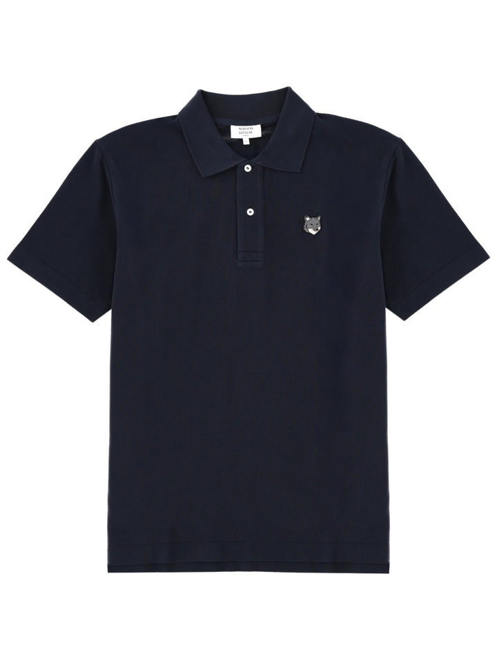Maison Kitsuné Polo - Blue | Wanan Luxury