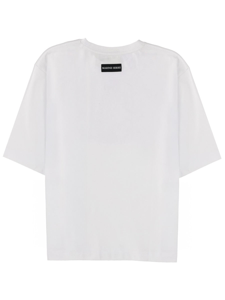 Marine Serre T shirts - White | Wanan Luxury