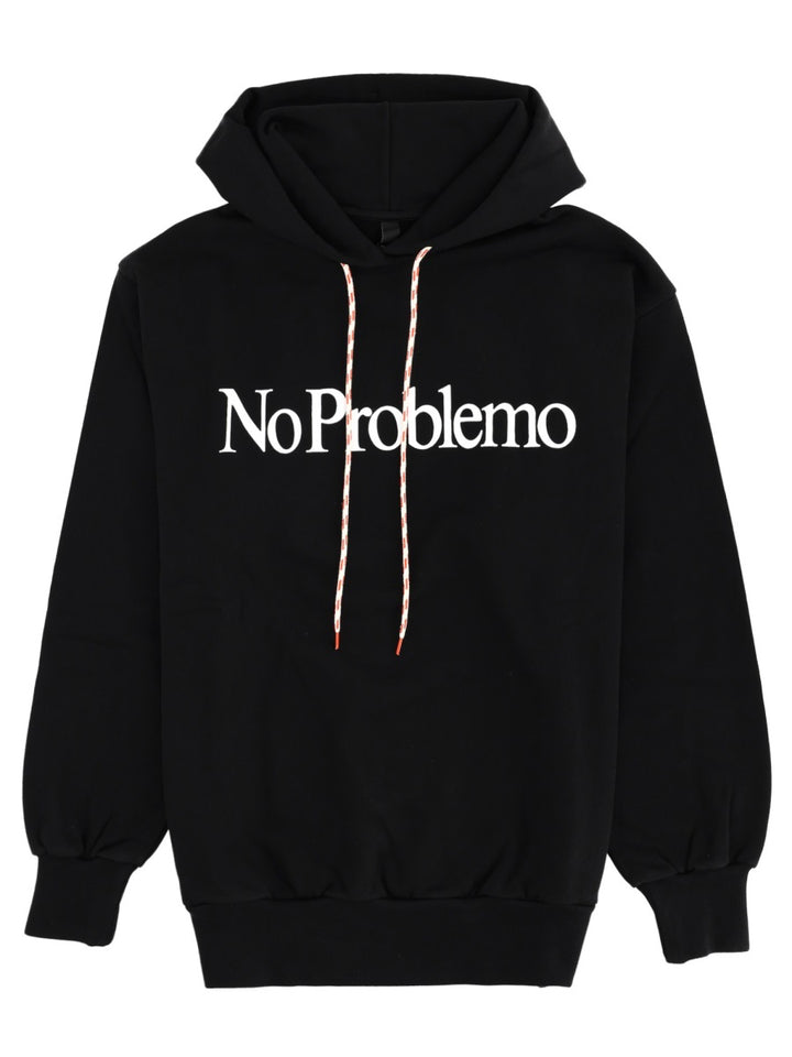 NO PROBLEMO Sweatshirts - Black | Wanan Luxury