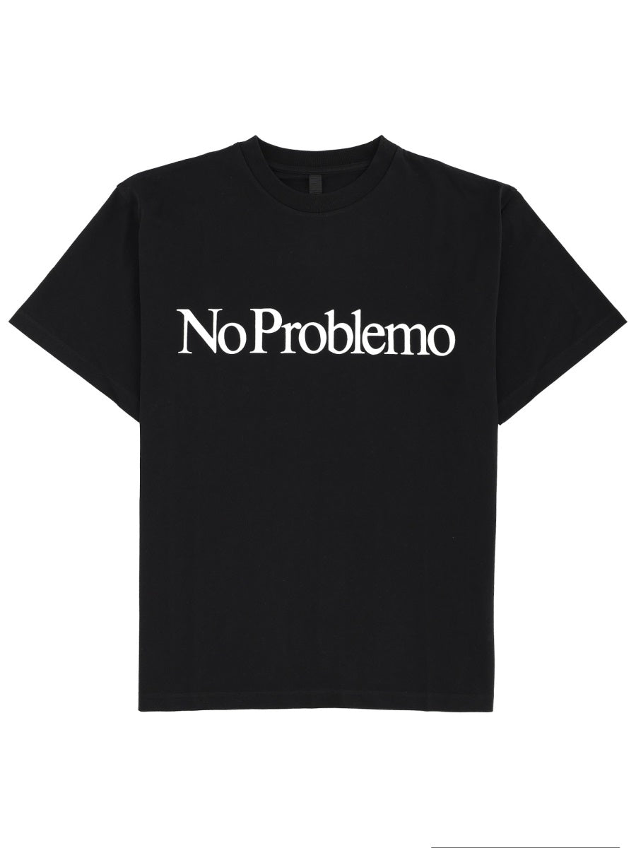 NO PROBLEMO T shirts - Black | Wanan Luxury