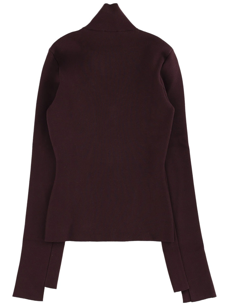 Courrèges Sweaters - Burgundy | Wanan Luxury
