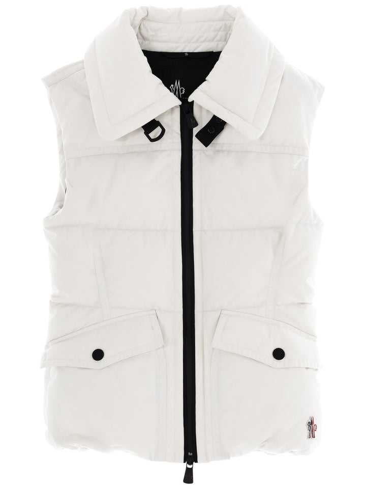 Moncler Grenoble Gilet - White | 186274c2d8f41b4e1860523829cfac7b60412893