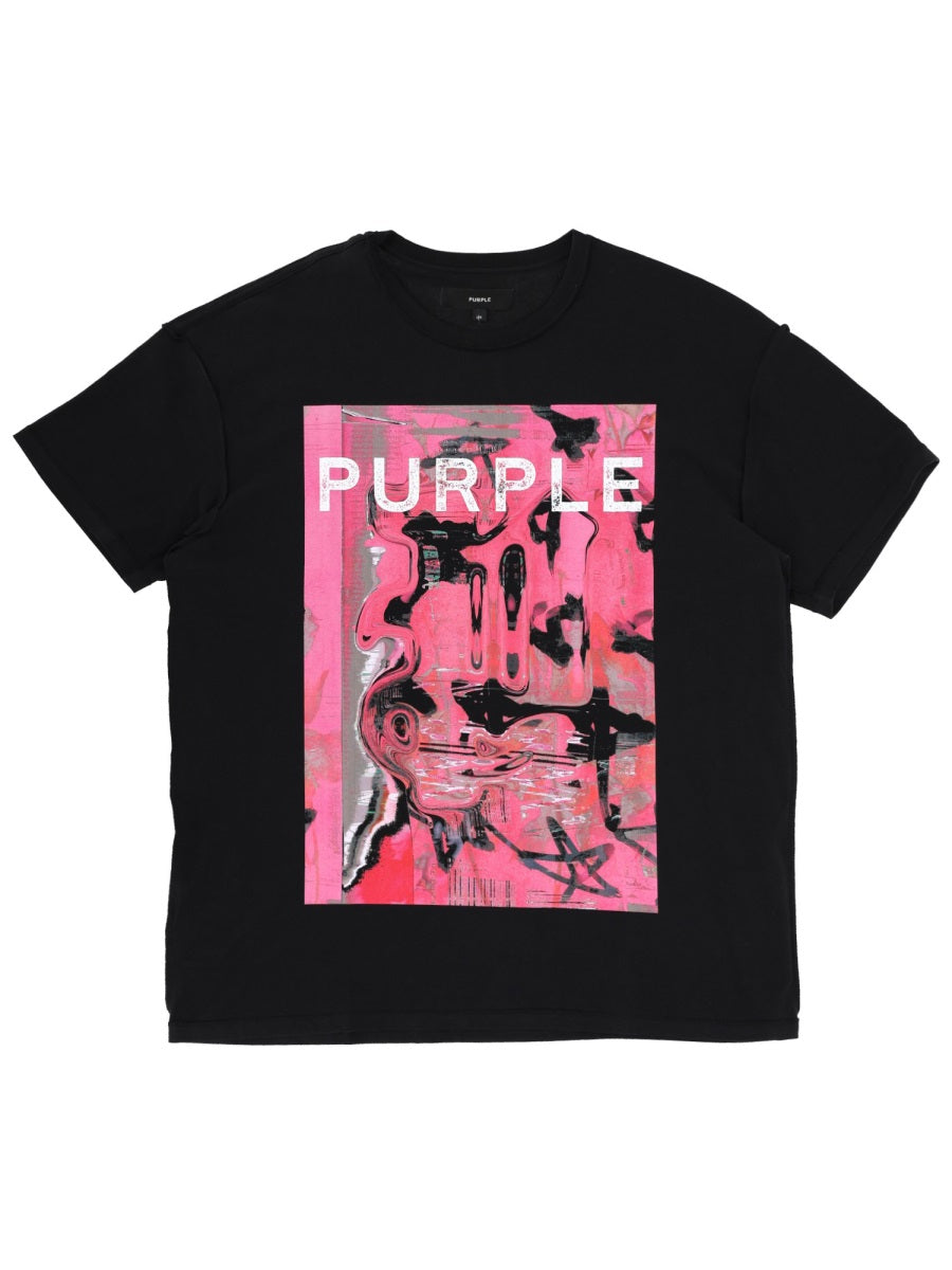 Purple Brand T shirts - Black | 8e34af27033c26cb9976748459658a4f3273f333