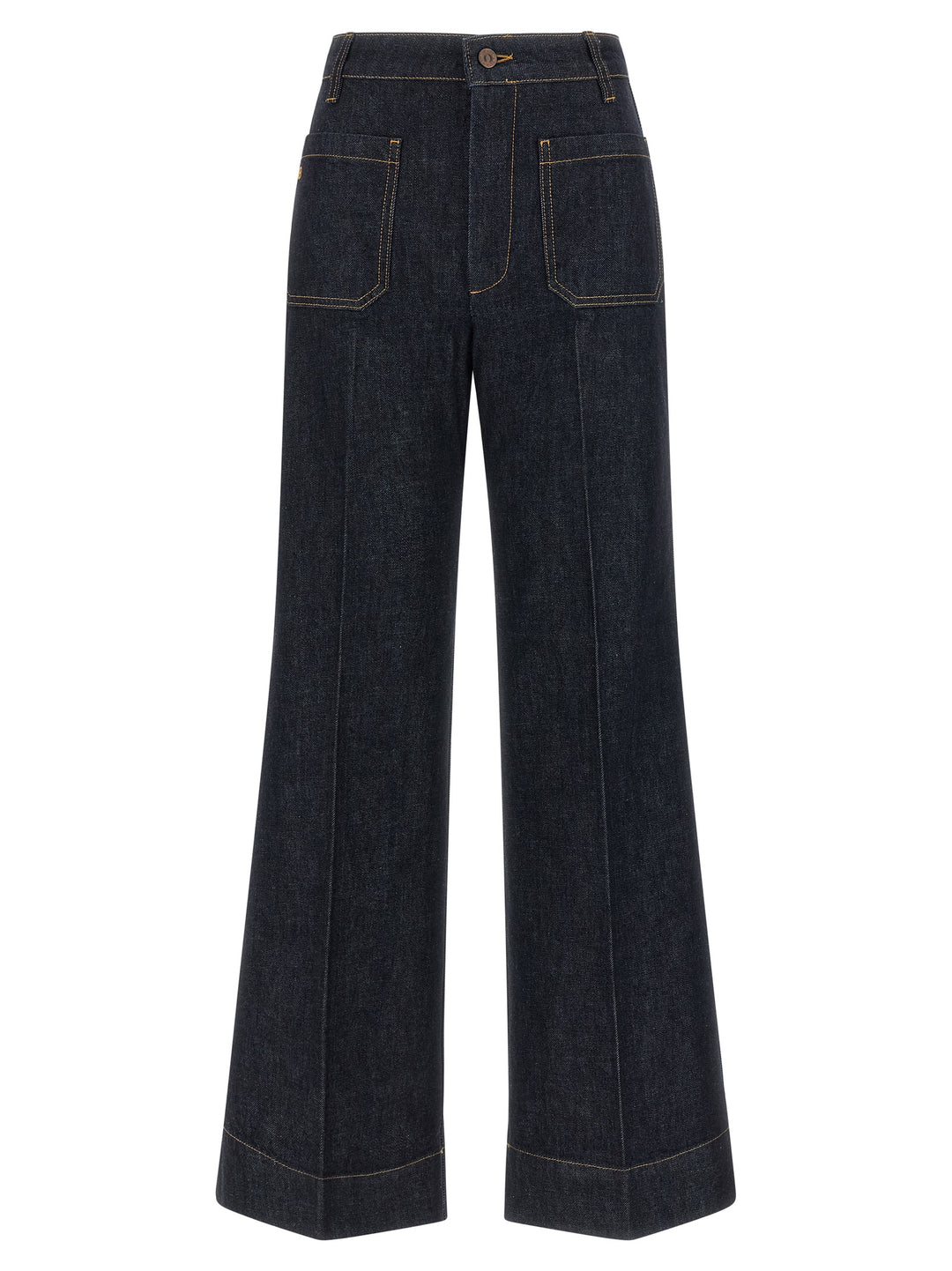 Victoria Beckham Alina Jeans - Blue | 885c10b0838f214995e2e962d461ce0e116436aa