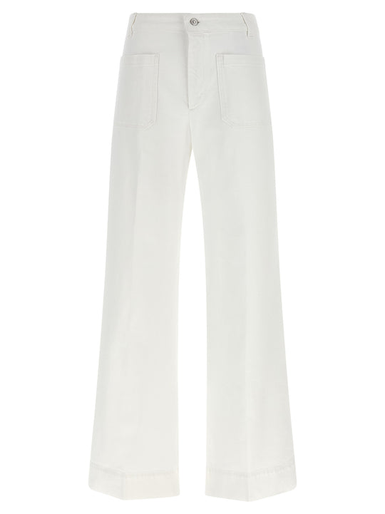 Alina Jeans White
